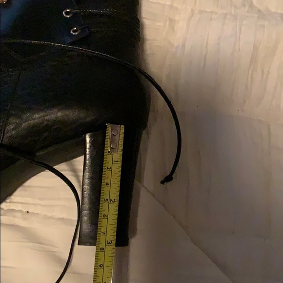 Diane Von Furstenberg heeled lace up boots size 8 - Picture 6 of 8